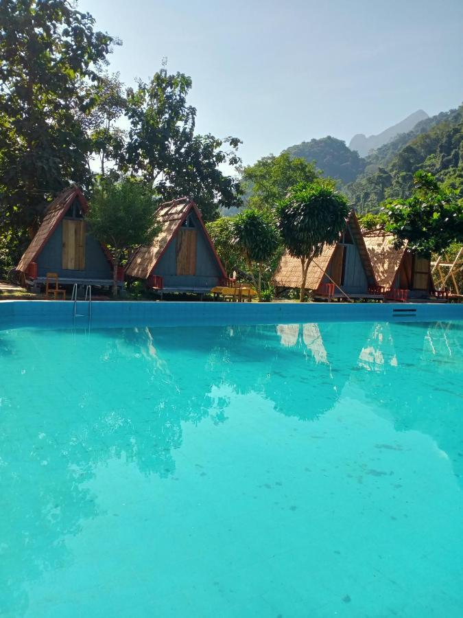 Nongkhiaw Campingsite Swimming Pool Otel Ban Phathok Dış mekan fotoğraf